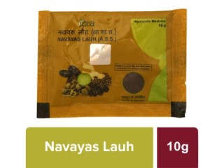 Divya Pharmacy, NAVAYAS LAUH, 10g, General Health